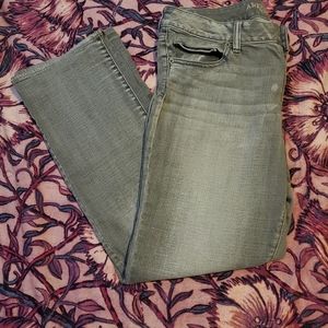 American Eagle grey tone straight leg jeans